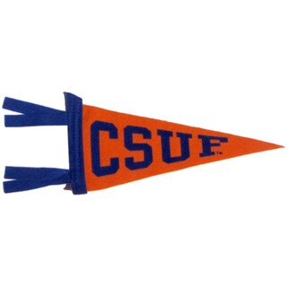 CSUF Pennant - 4" x 9"